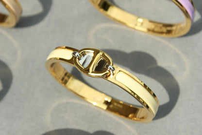 [LUXORA]CLIC CHAINE GOLD BRACELET
