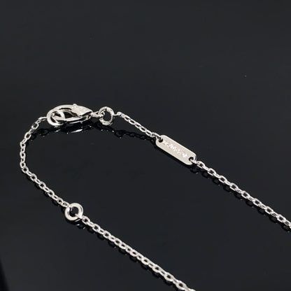 [LUXORA]CLOVER PIETERSITE SILVER LONG NECKLACE