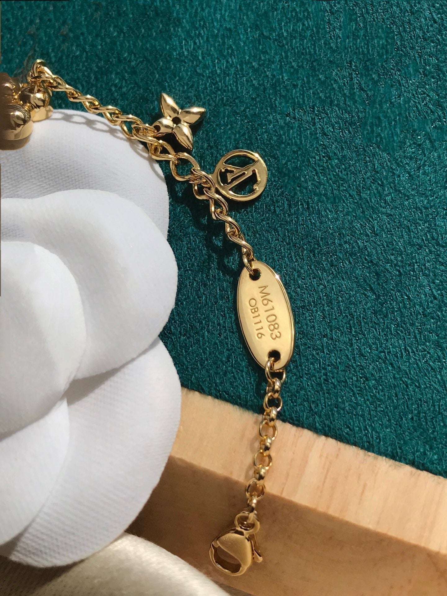 [LUXORA]BLOOMING PINK GOLD MOP BRACELET
