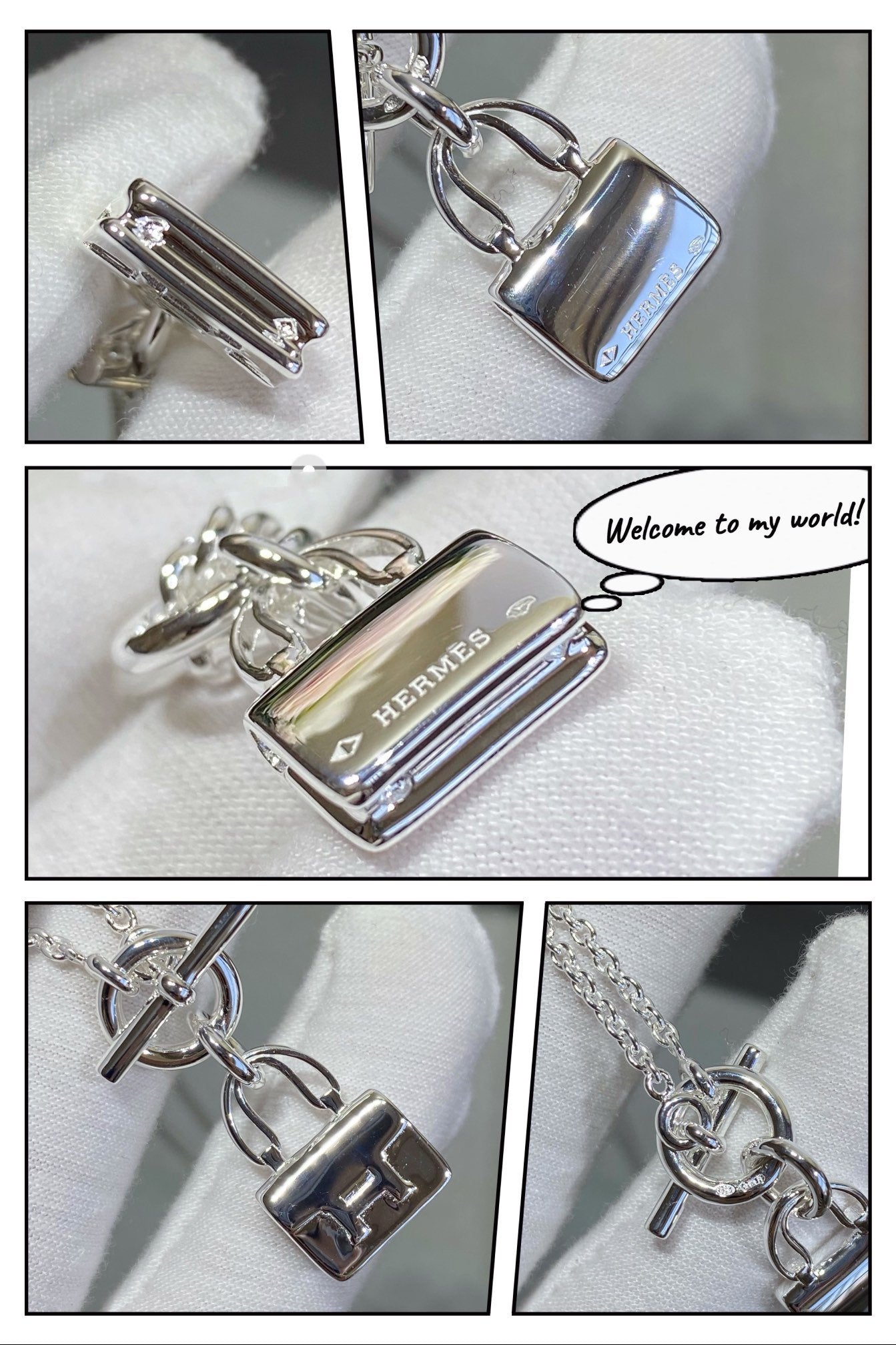 [LUXORA]CONSTANCE PEDANT SILVER NECKLACE