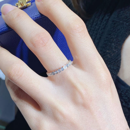 [LUXORA]BEE LOVE DIAMOND PAVED SMALL RING