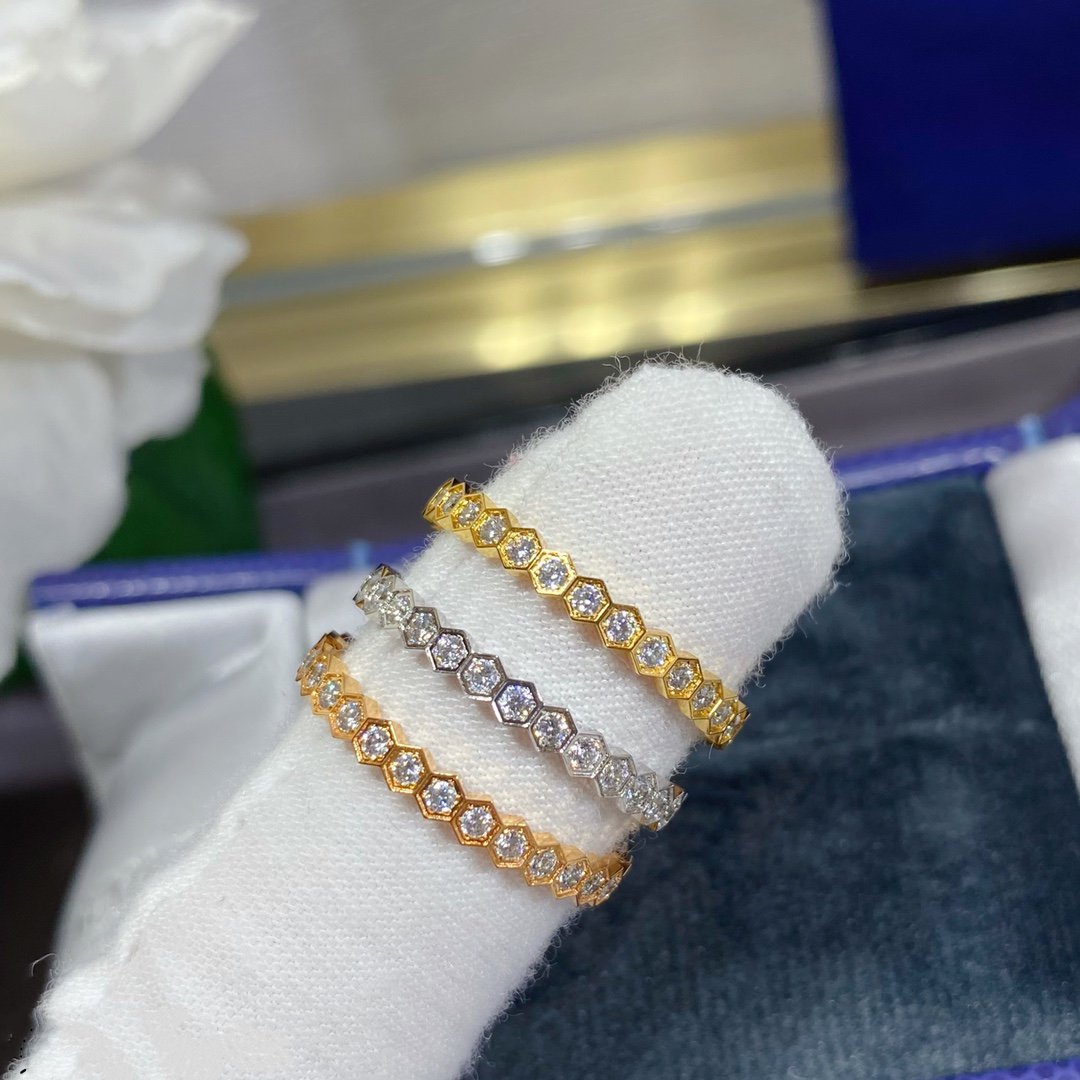 [LUXORA]BEE LOVE DIAMOND PAVED SMALL RING