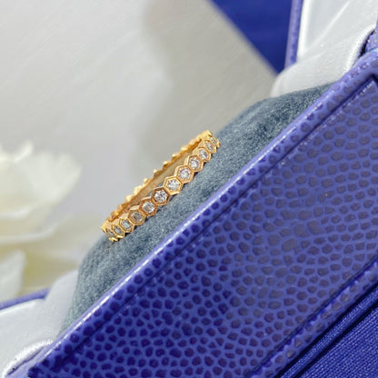 [LUXORA]BEE LOVE DIAMOND PAVED SMALL RING