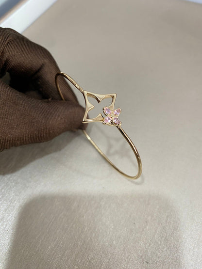 [LUXORA]Pink Diamond Bracelet