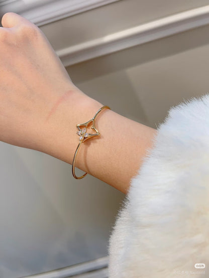 [LUXORA]Pink Diamond Bracelet
