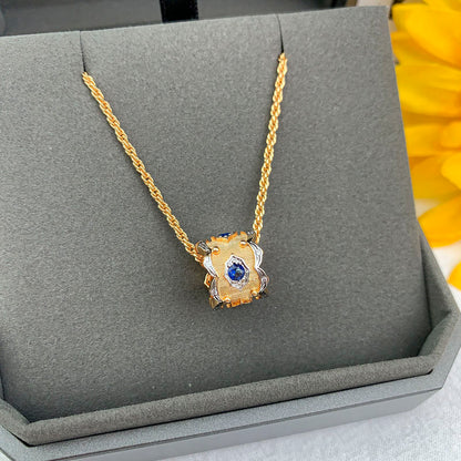 [LUXORA] B.C.L “Little Waist” Enamel  NECKLACE（Various colors