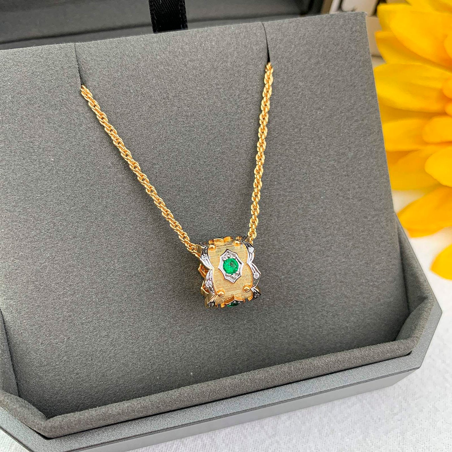 [LUXORA] B.C.L “Little Waist” Enamel  NECKLACE（Various colors