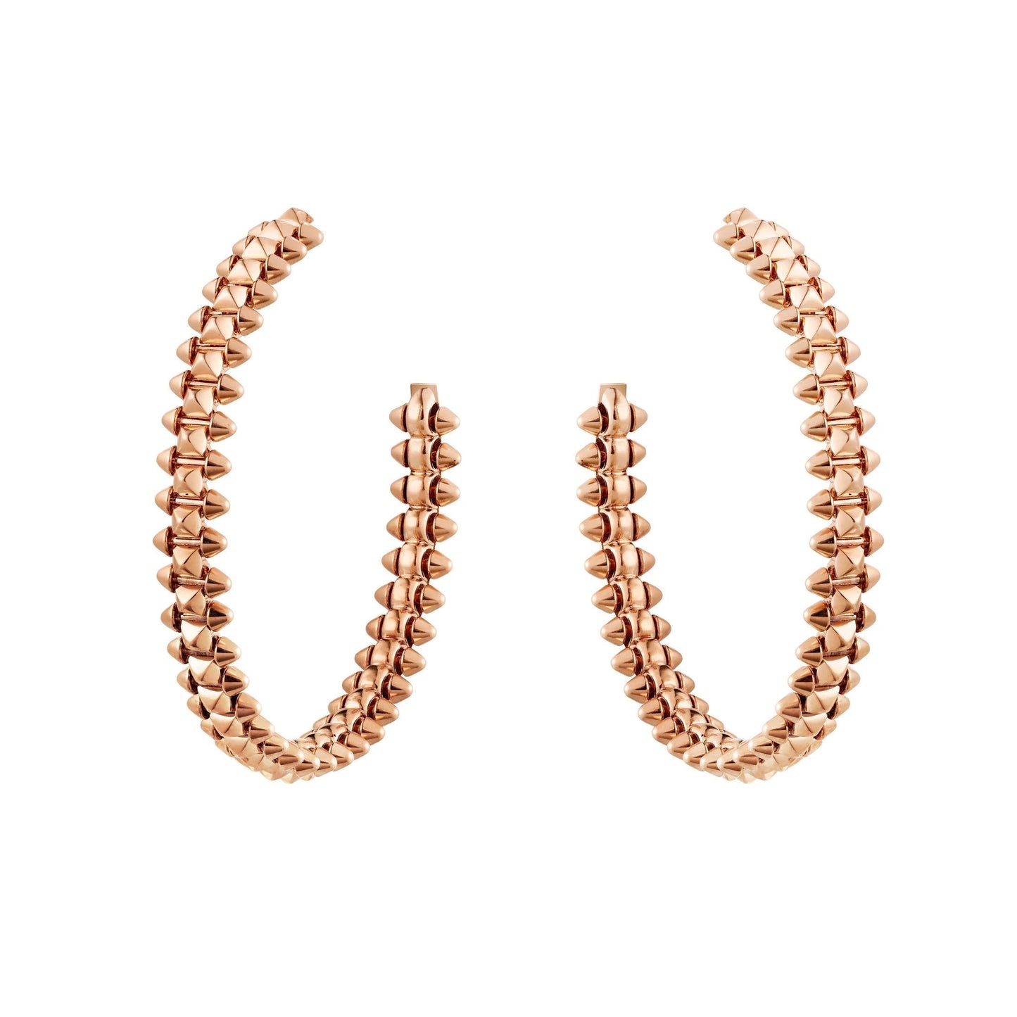 [LUXORA]CLASH LARGE HOOP EARRINGS