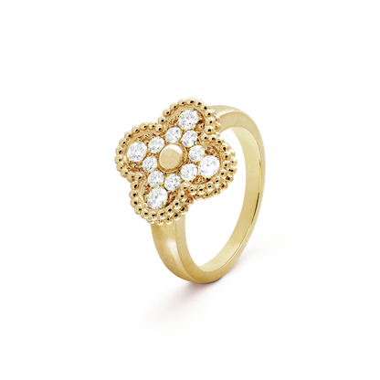 [LUXORA]CLOVER DIAMOND RING