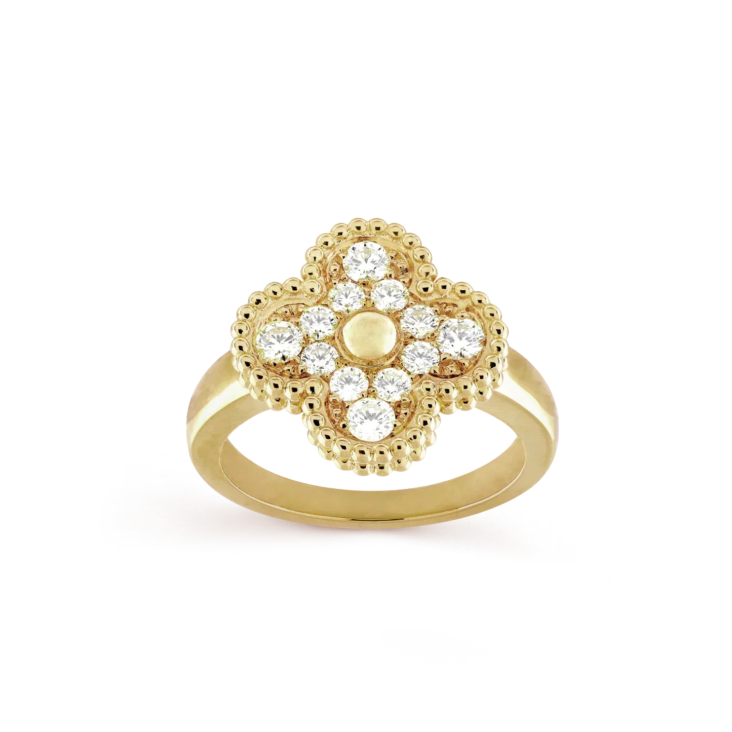 [LUXORA]CLOVER DIAMOND RING