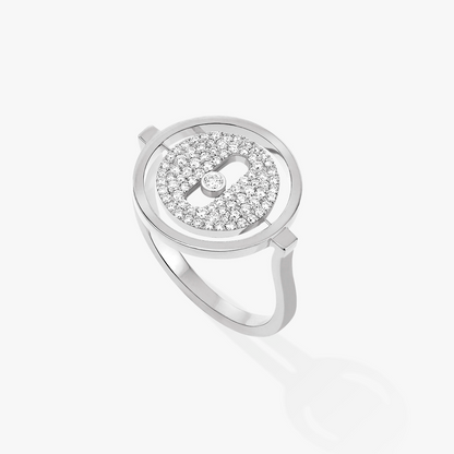 [LUXORA]Demo MOVE PAVED SILVER DIAMOND RING