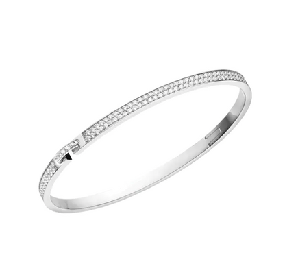 [LUXORA]LIENS VIDENCE DIAMOND PAVED BRACELET