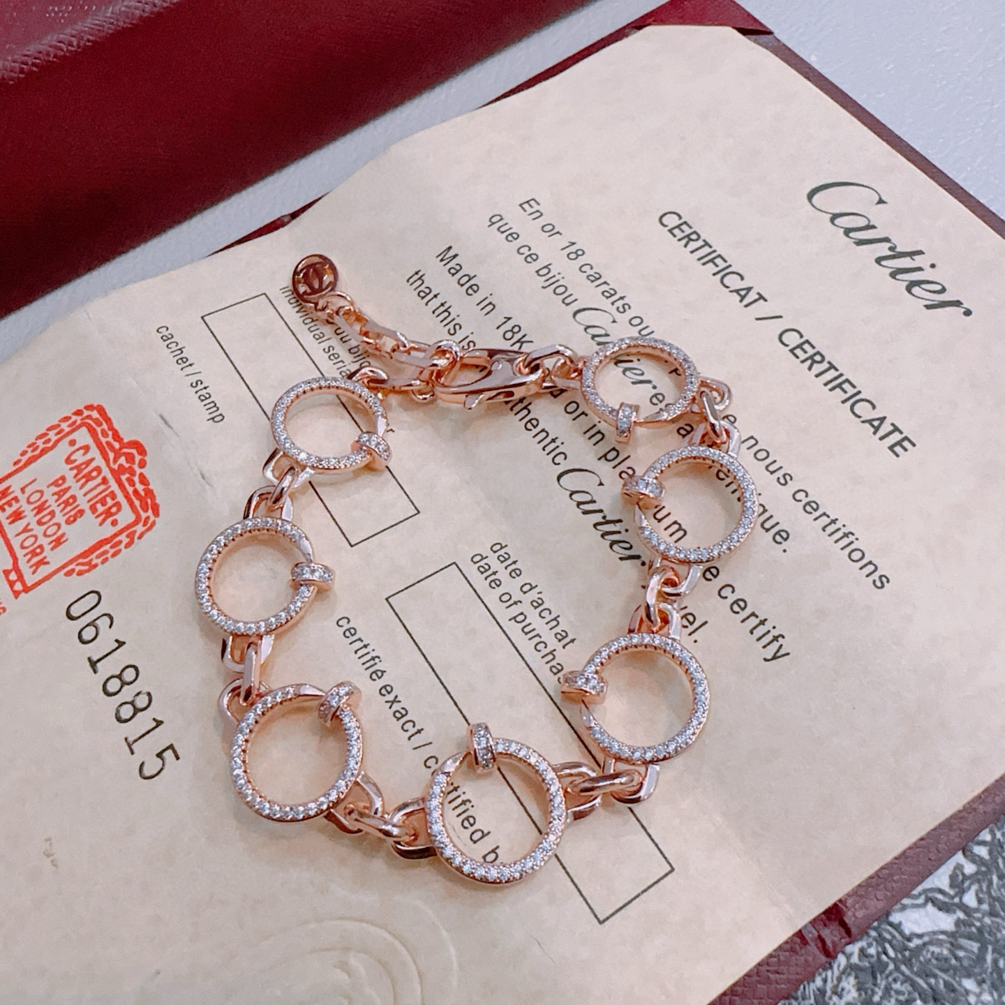[LUXORA Jewelry] LOVE&JUSTE BRACELET DIAMONDS