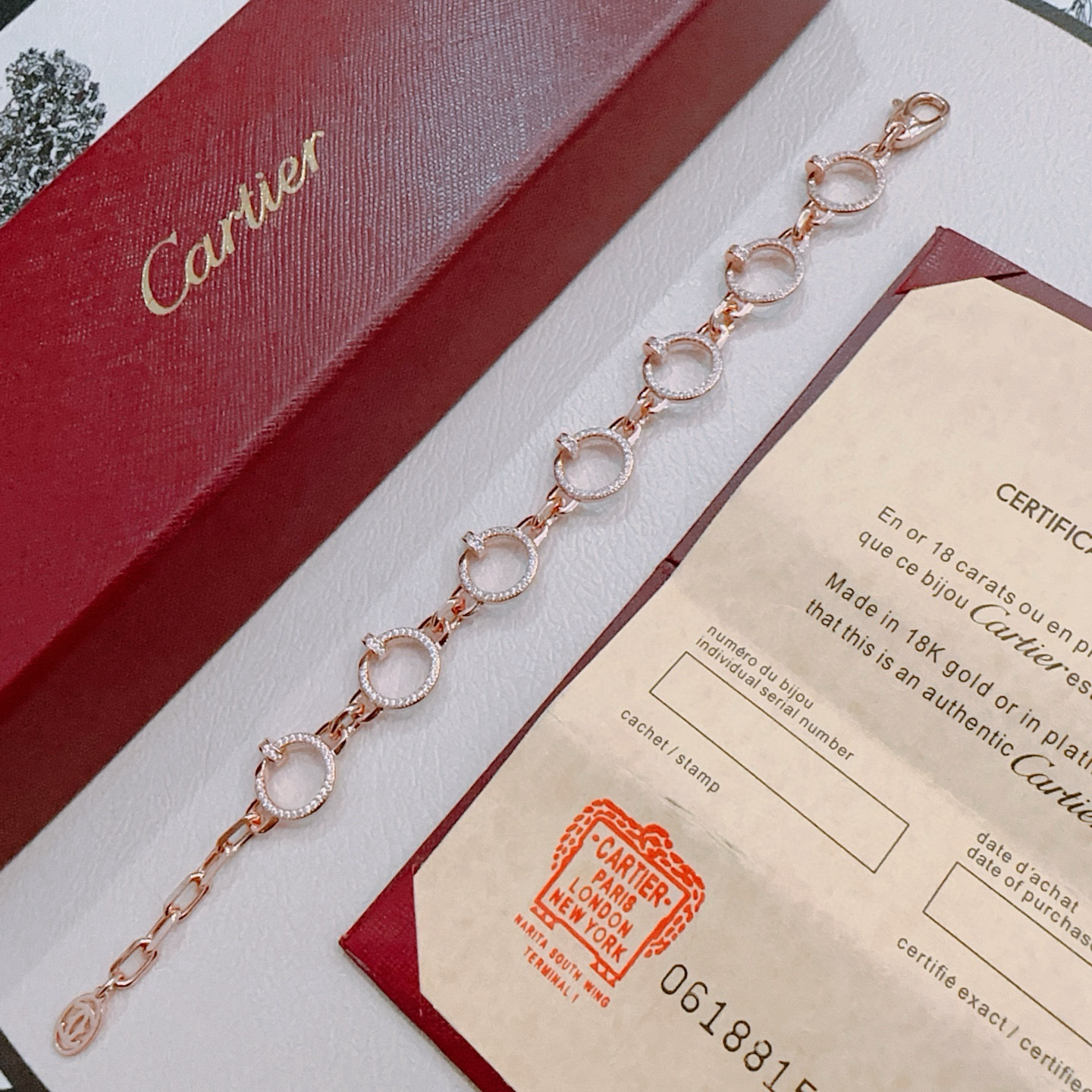 [LUXORA Jewelry] LOVE&JUSTE BRACELET DIAMONDS