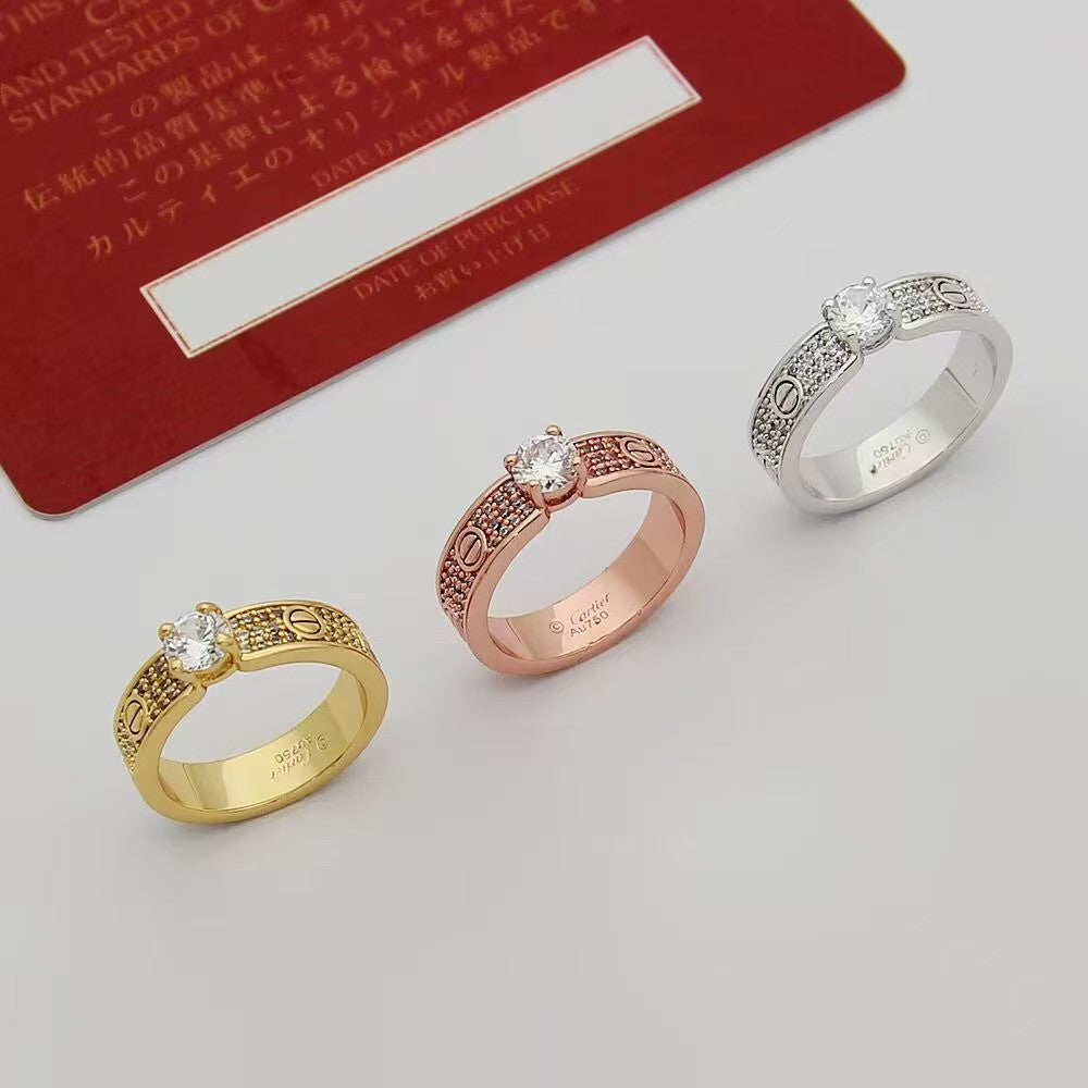 [LUXORA]Starry Sky Diamond Ring