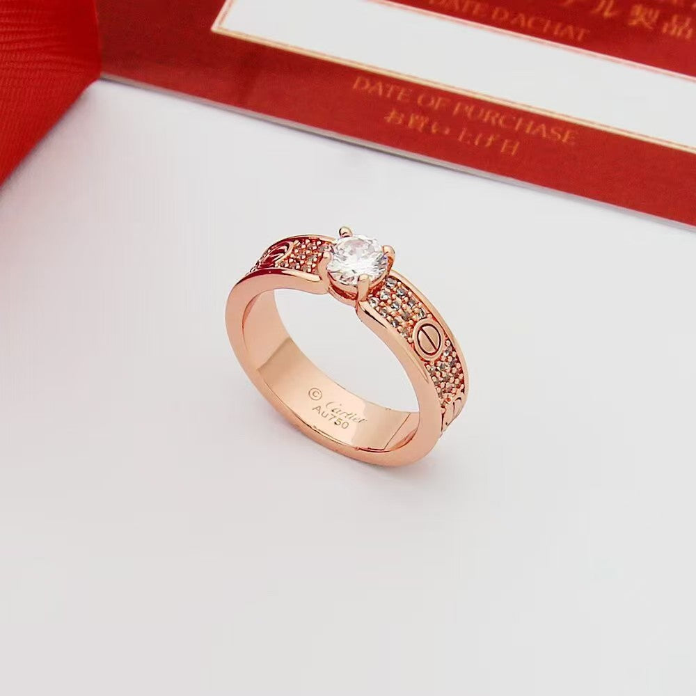 [LUXORA]Starry Sky Diamond Ring