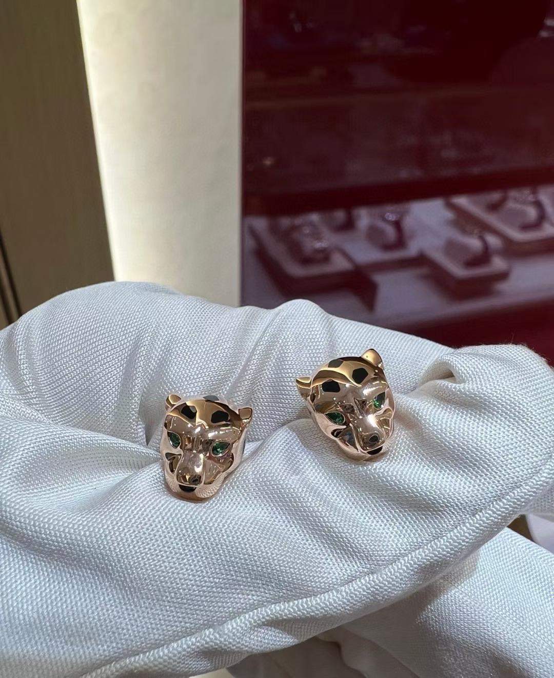 [LUXORA]CHRRTAH-PRINT STUD EARRINGS, THREE COLORS