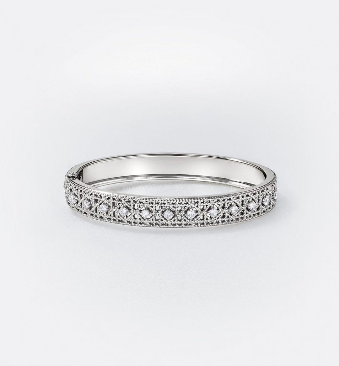 [LUXORA]2026 WOVEN-PATTERN BRACELET SET WITH FULL DIAMOND INLAY THREE-COLORS
