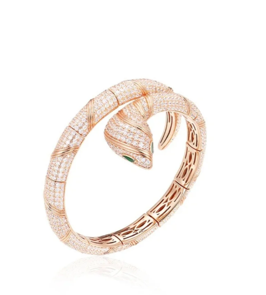 [LUXORA]HAUTE COUTURE GOLD SERPENTI BRACELET
