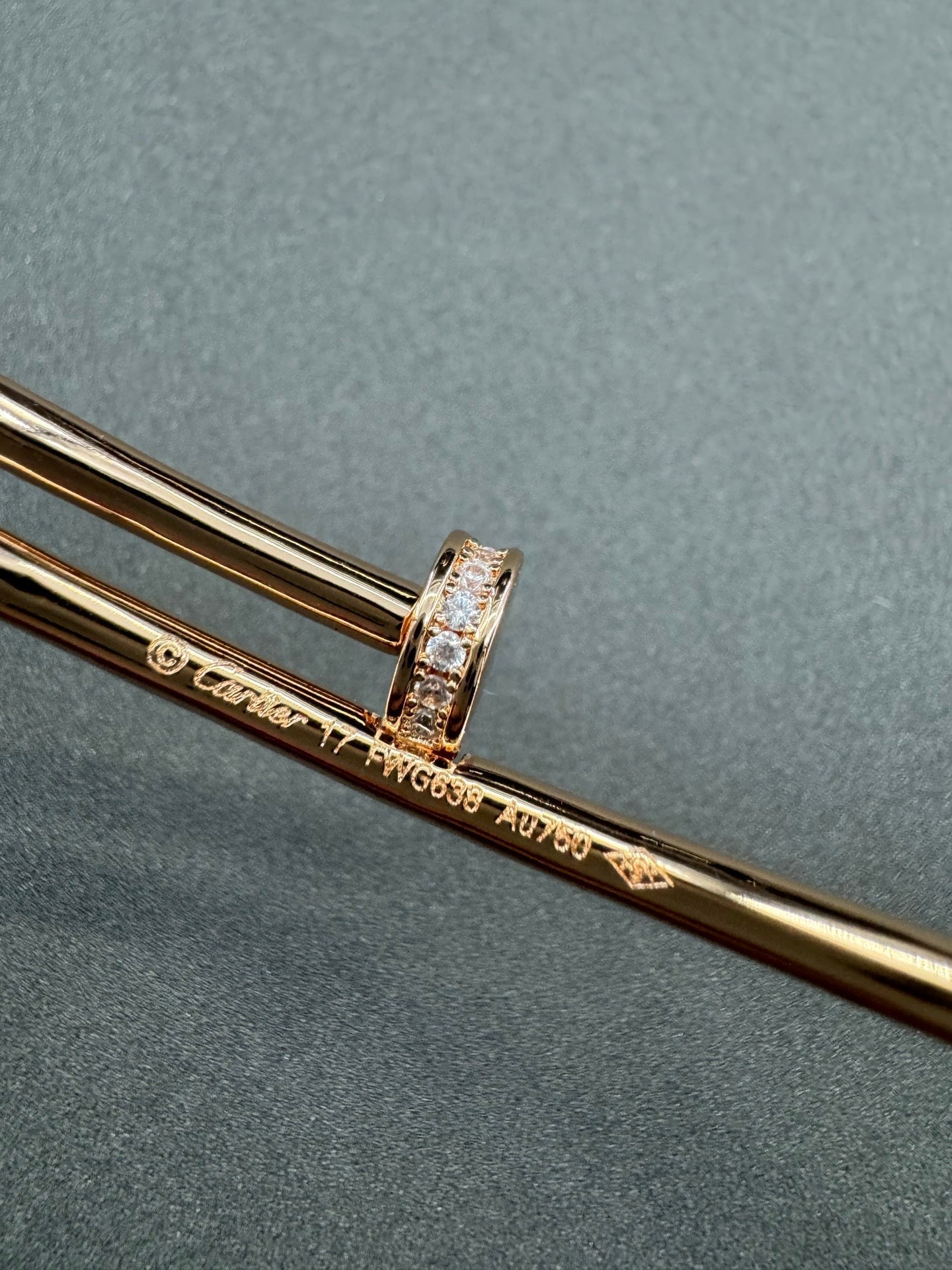 [⭐JeweliWhal]JUSTE BRACELET 2.5MM  DIAMONDS