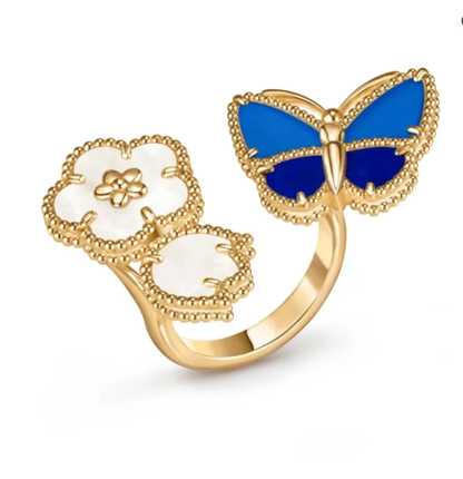 [LUXORA]2026 NEW TWIN BUTTERFLY LUCKY RING