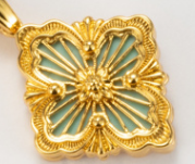 [LUXORA] B.C.L SMALL SIZE  ENAMEL NECKLACE（Various colors)