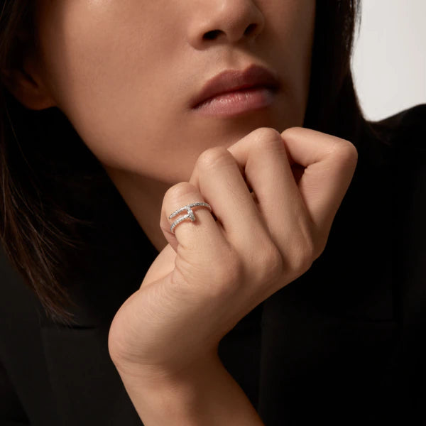 [LUXORA]JUSTE RING 1.8MM SILVER DIAMONDS