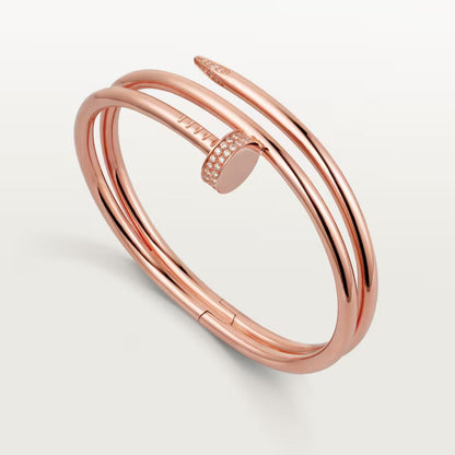 [⭐JeweliWhal]JUSTE BRACELET 3.5MM DOUBLE ROW DIAMOND