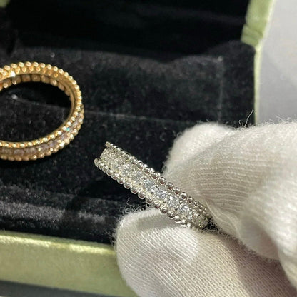 [LUXORA]PERLEE DIAMOND SILVER RING