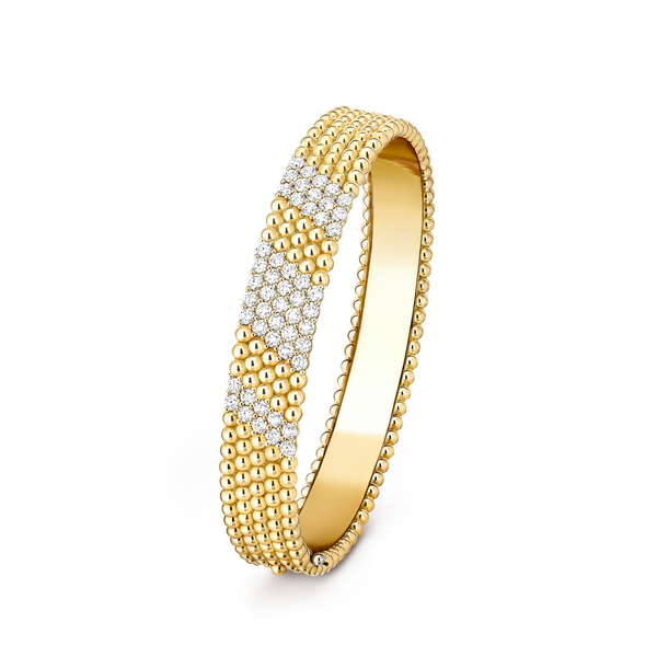 [⭐JeweliWhal]  FIVE-ROW DIAMOND BRACELET