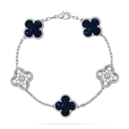 [LUXORA]CLOVER 5 MOTIF PIETERSITE BRACELET COLLECTION