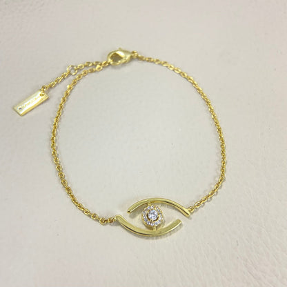 [LUXORA]Demo Eye Pave-Set Diamond Bracelet