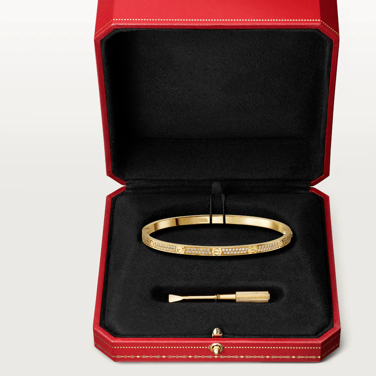 [LUXORA]LOVE BRACELET 3.65MM DIAMOND-PAVED