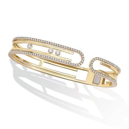 [LUXORA]MOVE 10TH PAVED DIAMOND BRACELET