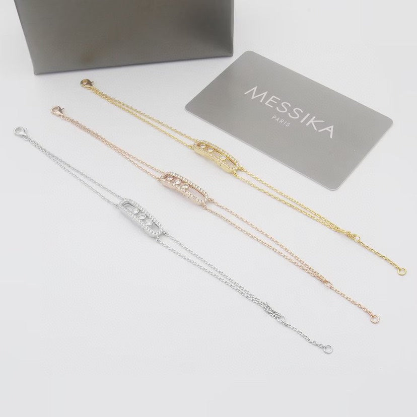 [LUXORA] Move Classique pavé bracelet