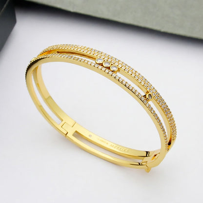 [LUXORA]Move Romane pavé bangle