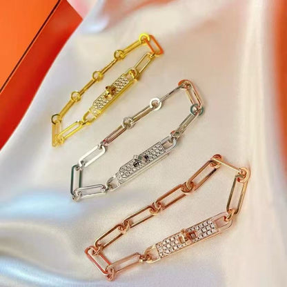 [LUXORA]CHAINE BRACELET SMALL MODEL DIAMOND