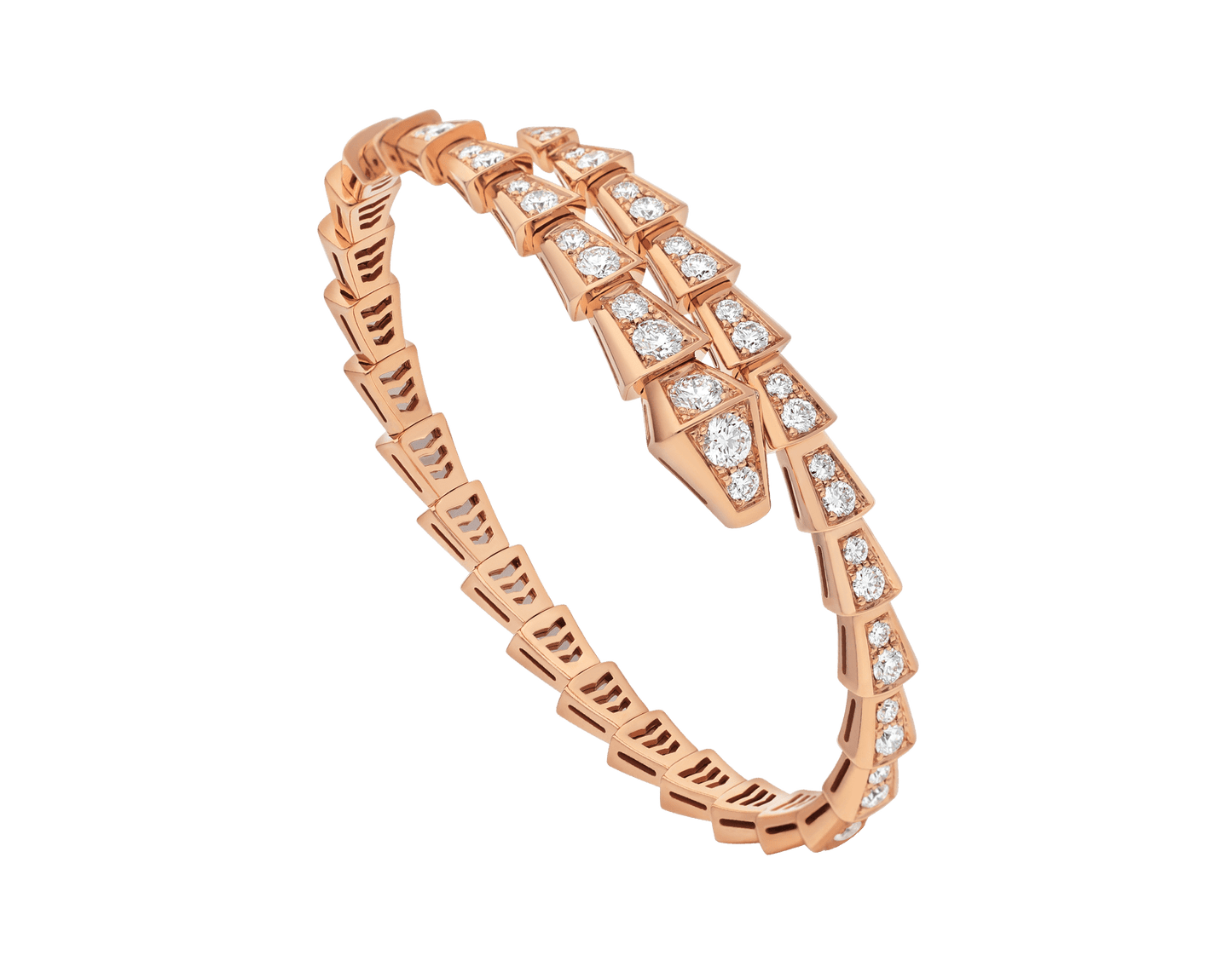 [LUXORA]SERPENTI BRACELET 6.8MM PINK GOLD DIAMOND