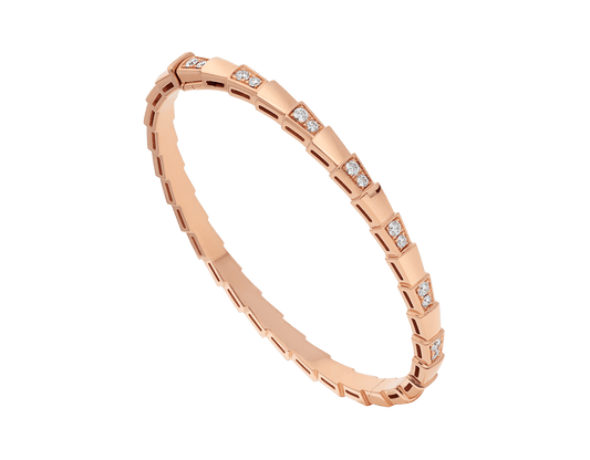 [LUXORA]SERPENTI BRACELET PINK GOLD DIAMOND
