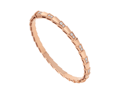 [LUXORA]SERPENTI SMALL BRACELET PINK GOLD DIAMOND