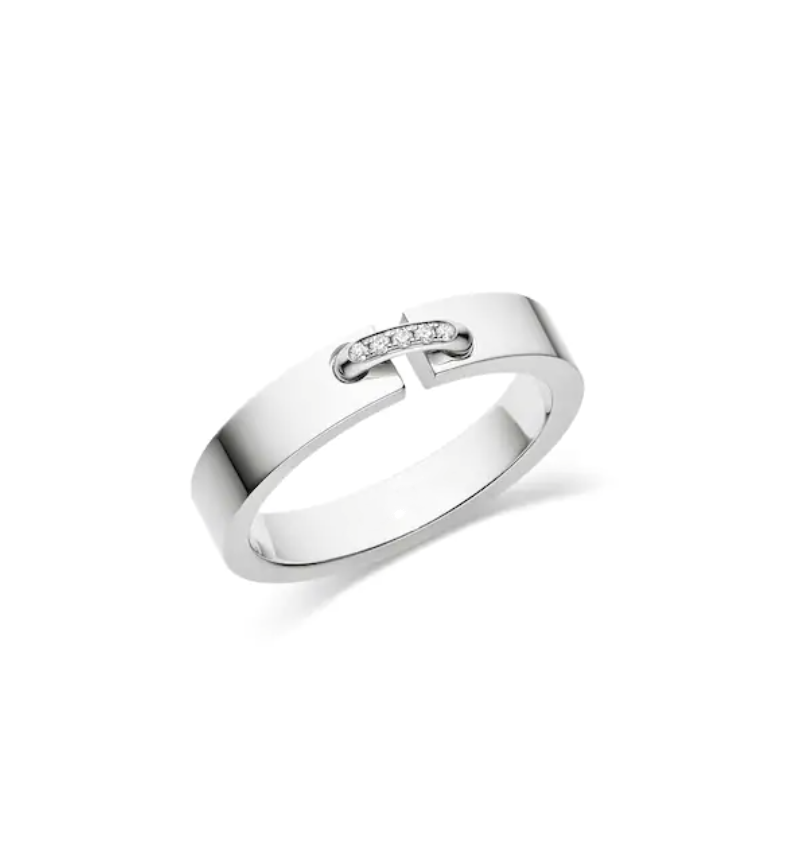 [LUXORA]ALLIANCE LIENS VIDENCE DIAMOND 4MM RING