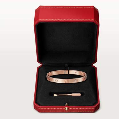 [LUXORA]LOVE BRACELET 6.1MM 4 DIAMONDS
