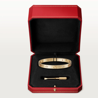 [LUXORA]LOVE BRACELET 6.1MM 4 DIAMONDS