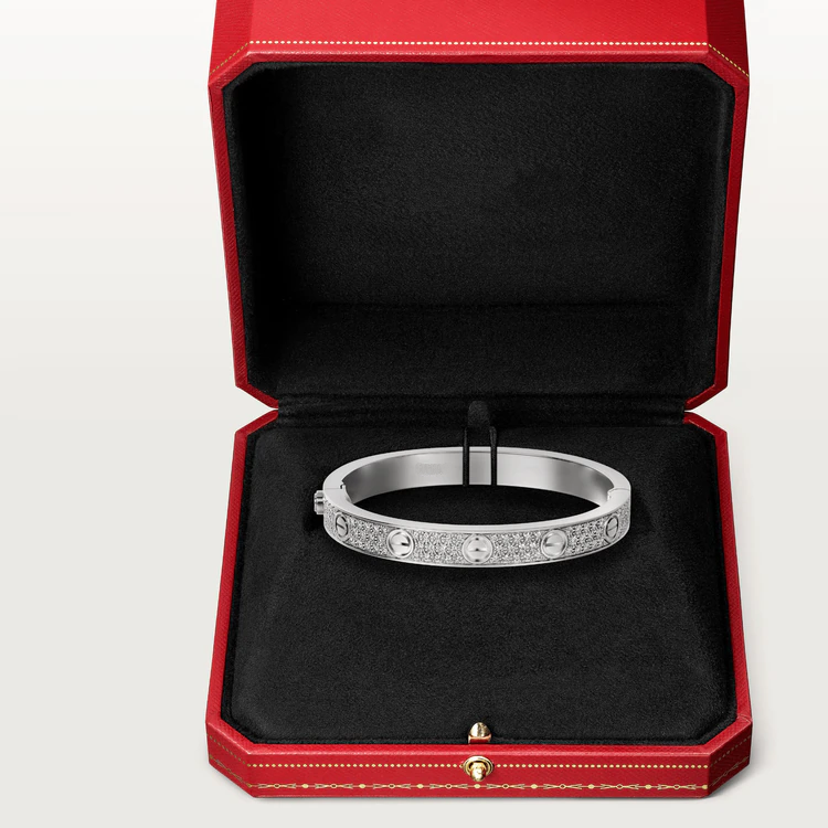[LUXORA]LOVE BRACELET 6.1MM DIAMOND-PAVED