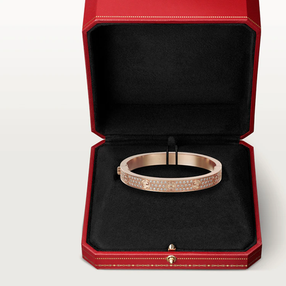 [LUXORA]LOVE BRACELET 6.1MM DIAMOND-PAVED