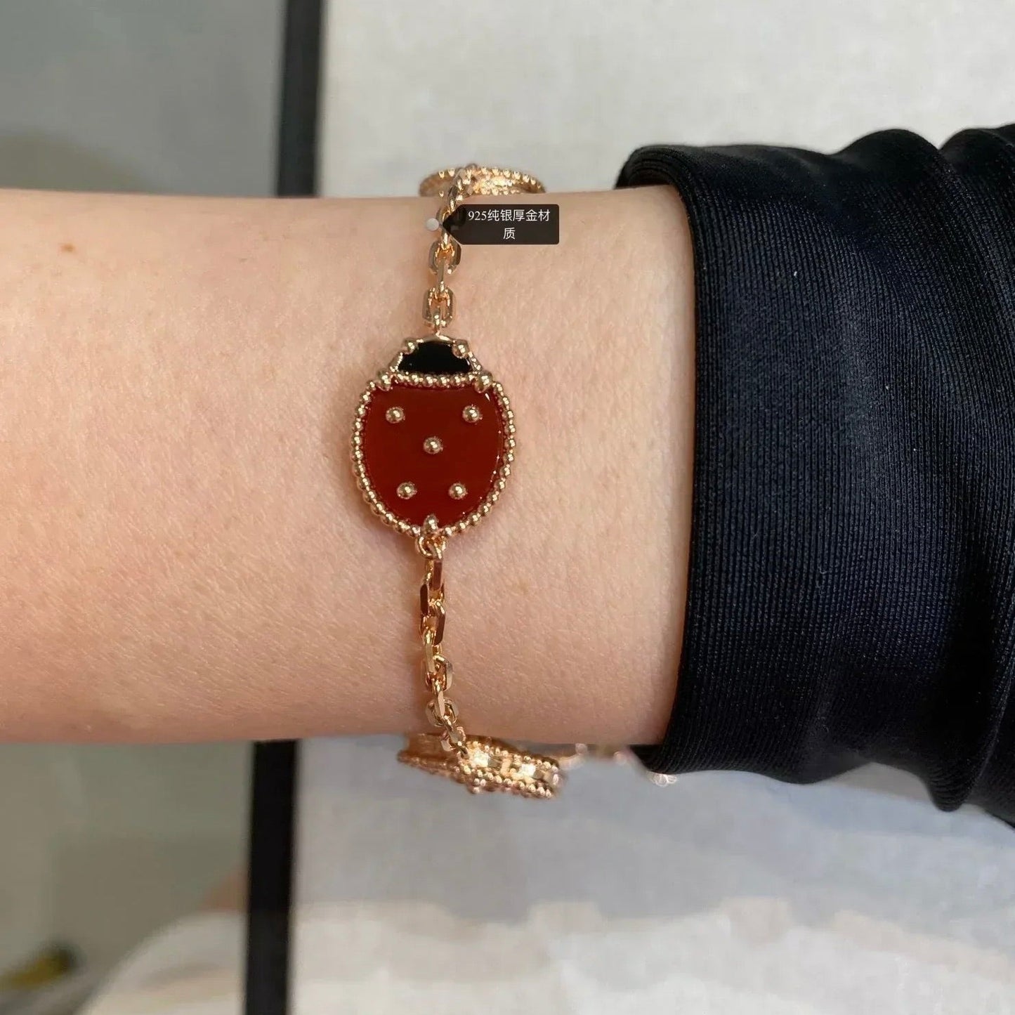 [LUXORA]LUCKY SPRING 5 MOTIF BRACELET