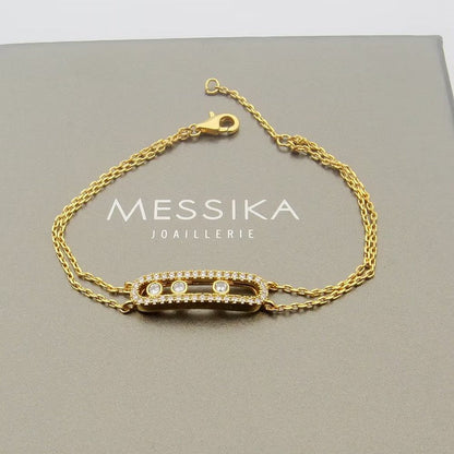 [LUXORA] Move Classique pavé bracelet