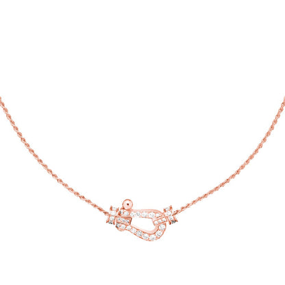 [LUXORA]FORCE 10 PINK GOLD DIAMOND NECKLACE