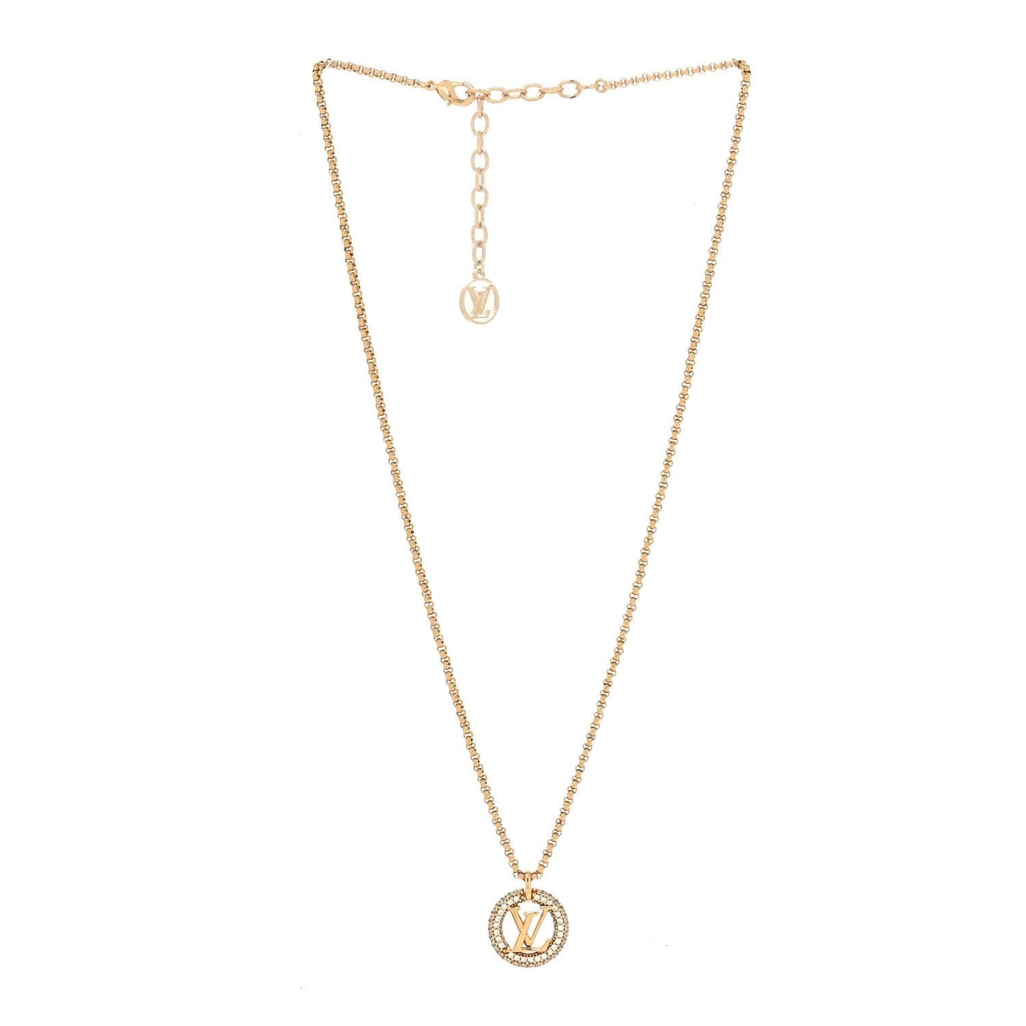 [LUXORA]BY NIGHT DIAMOND PAVED NECKLACE