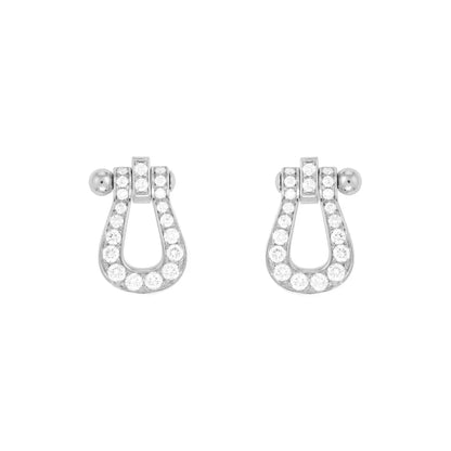 [LUXORA]FORCE 10 FULL DIAMOND STUD EARRINGS MINI MODEL
